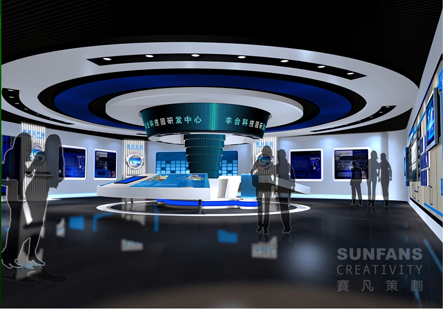 展廳設計中色彩搭配的幾點技巧，靈活掌握更勝一籌