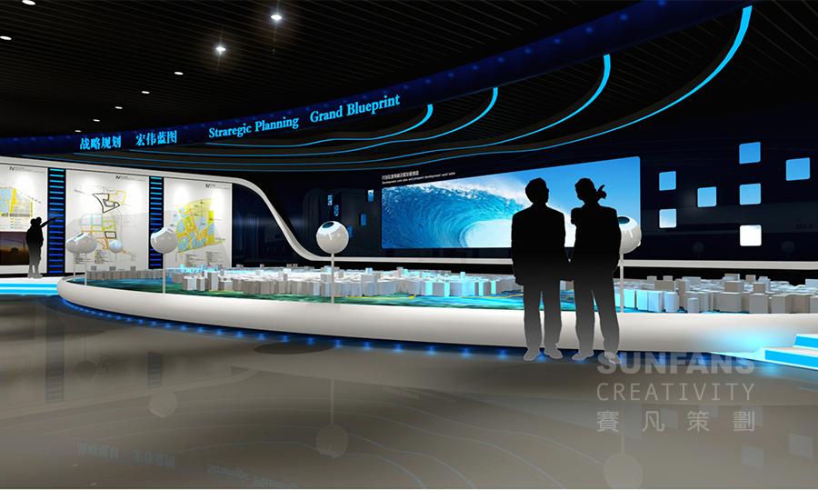 如何豐富展廳層次？