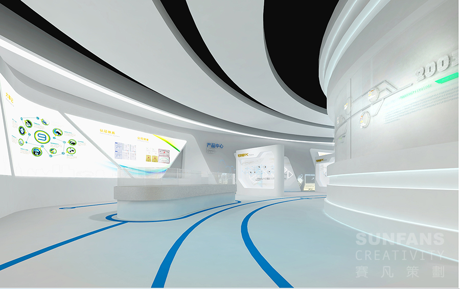 智能企業(yè)數(shù)字展廳設(shè)計，應(yīng)該突出哪些亮點